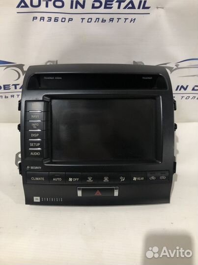 Монитор Toyota land Cruiser 200