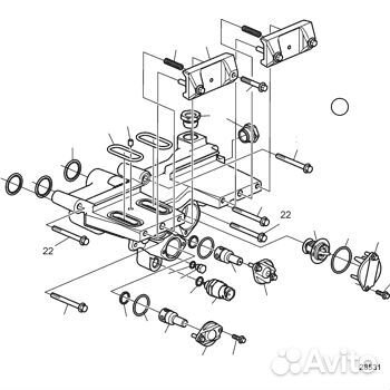 Датчик volvo penta