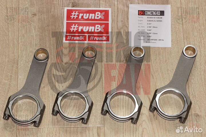 Шатуны Brian Crower H-Beam Subaru EJ20 / EJ25