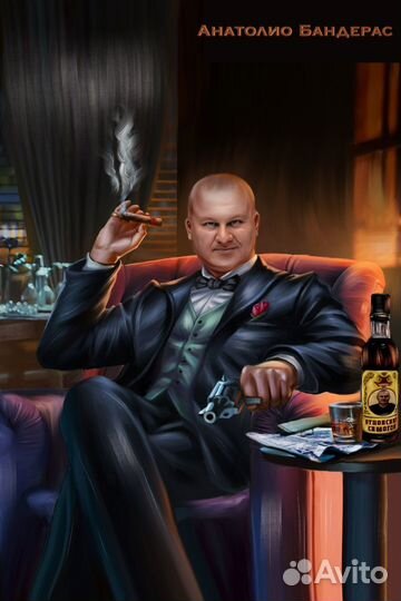 Портрет по фото на заказ