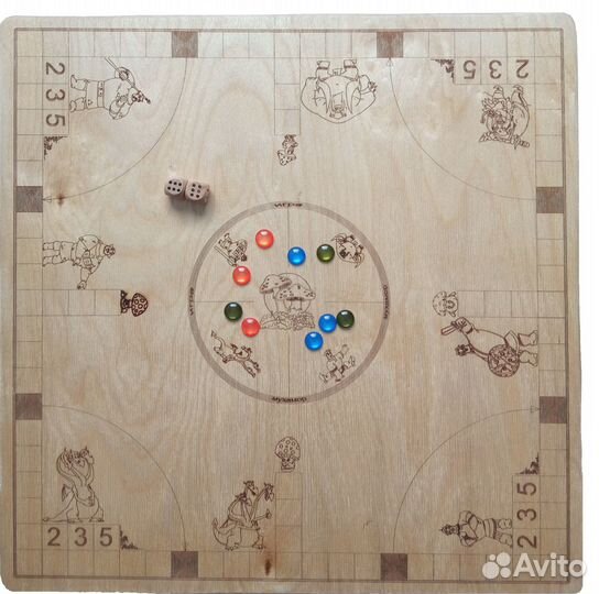 Две настольные игры Мухамор и Кораблик