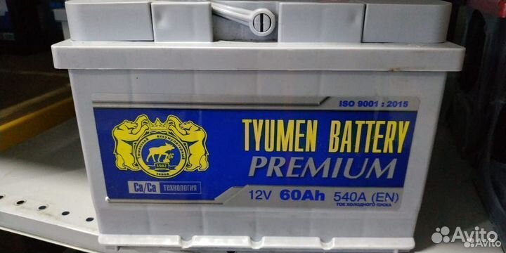 Аккумулятор Tyumen Battery Premium 61 ah