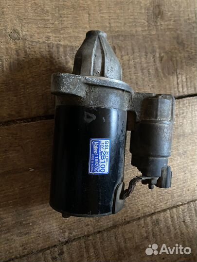 Стартер на hyundai elantra 4