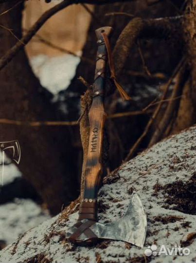Кованый топор ручной работы Варяг