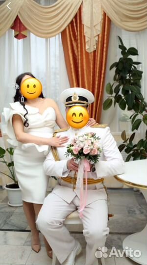 Свадебное платье 44