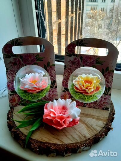 Мыло ручной работы к 8 марта