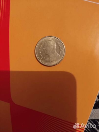 Монета тайланда 2 бата