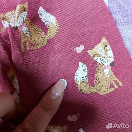 Лонгсливы на девочку 116 пакетом 6шт