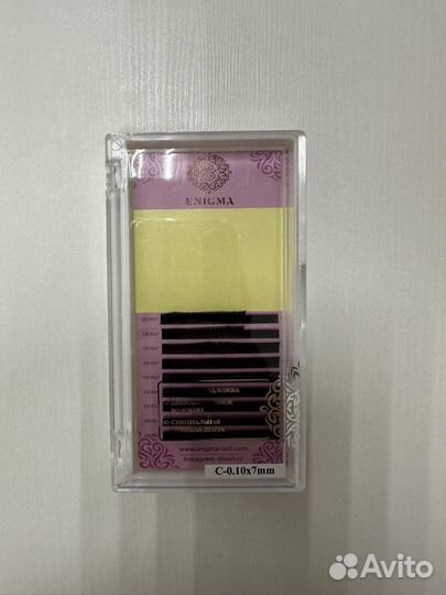 Ресницы для наращивания enigma red lesh go lana