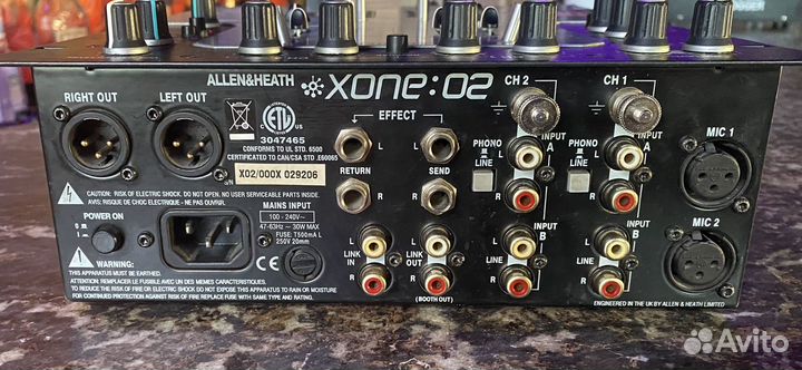 Микшерный пульт Allen & Heath xone:02