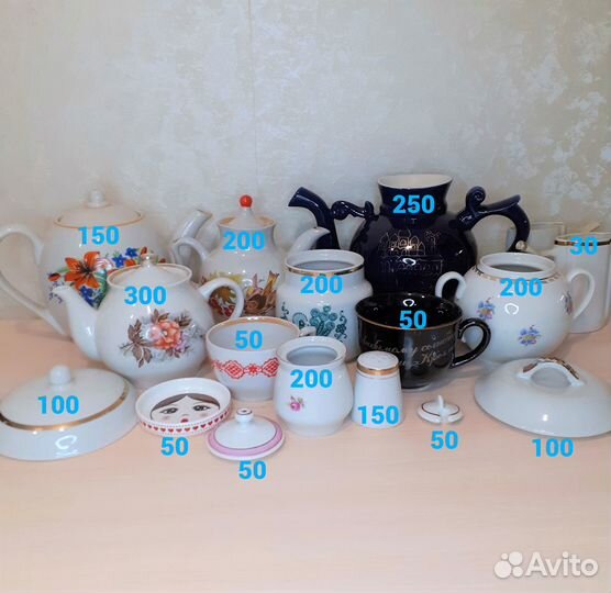 Посуда разная СССР много всего