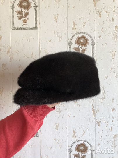 Меховая мужская кепка