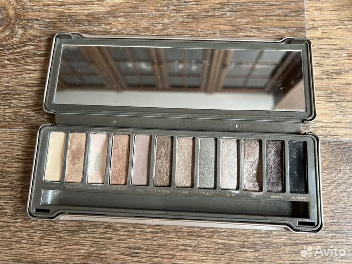 Палитра теней naked 2 urban decay