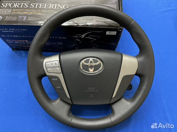 Руль уменьшенного диаметра Alphard Vellfire 20 25