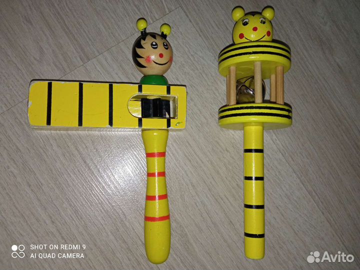 Музыкальные и деревянные игрушки