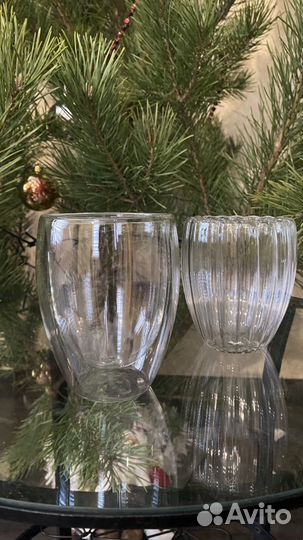Стеклянные стаканы