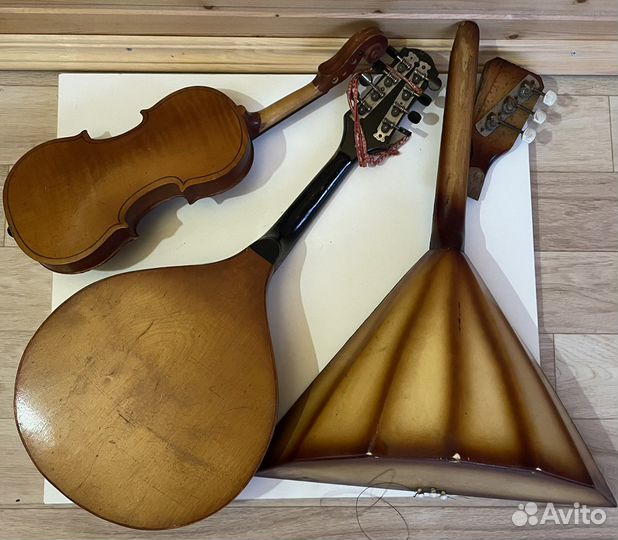 Балалайка, скрипка, мандолина СССР