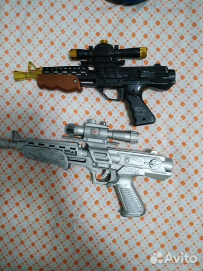 Игрушка пистолет СССР