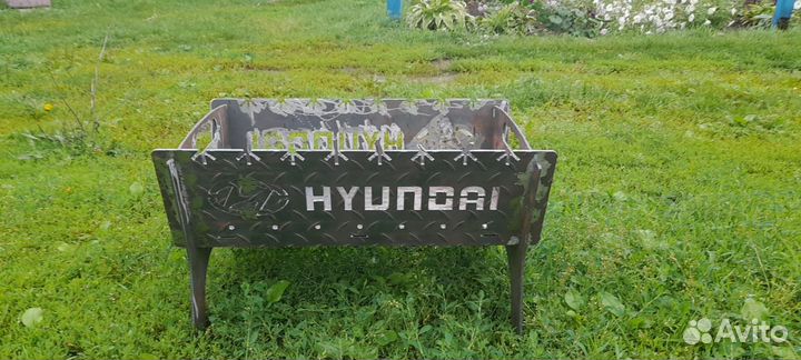 Мангал разборный 4 мм