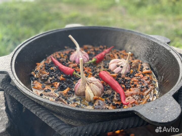 Казан узбекский чугунный