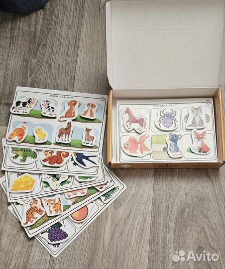 Игры на липучках plastic