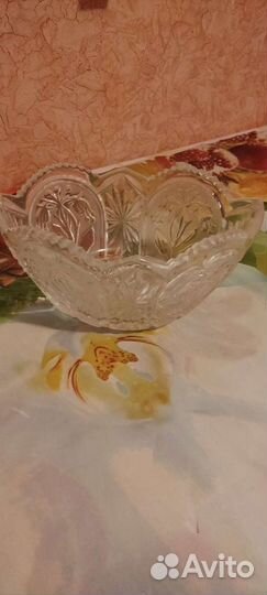 Хрустальная Ваза Салатница