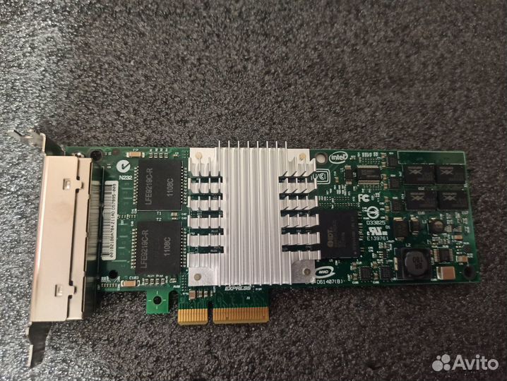 Сетевая Карта Intel Pro/1000 PT Quad Port Server