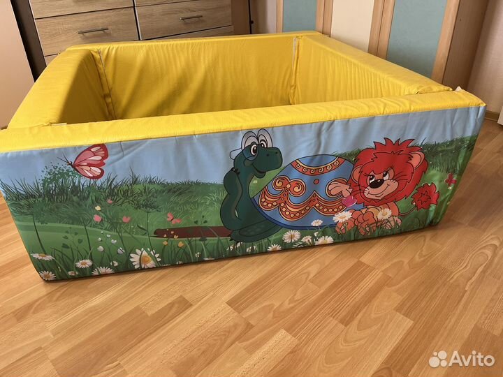 Детский сухой бассейн с шариками (1000шт)