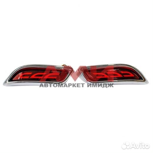 Катафоты LED Приора (заглушки) в бампер 21704-724