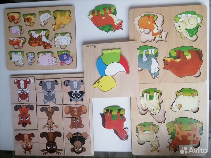 Рамки со вкладышами монтессори