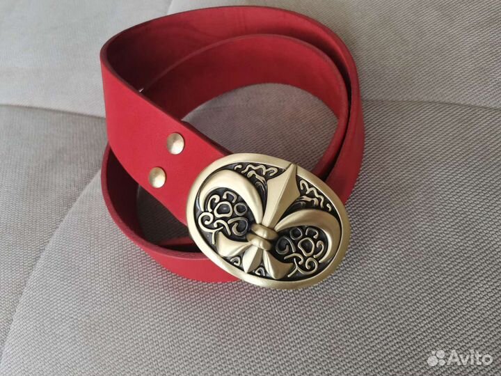 Ремень кожаный