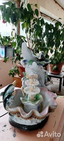 Декоративный фонтан, керамика