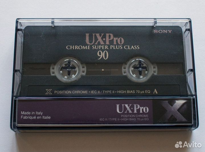 Sony UX-PRO бу,TDK D90 новая пленка, Аудиокассета