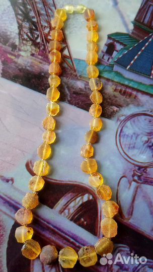 Лечебные бусы из Балтийского янтаря