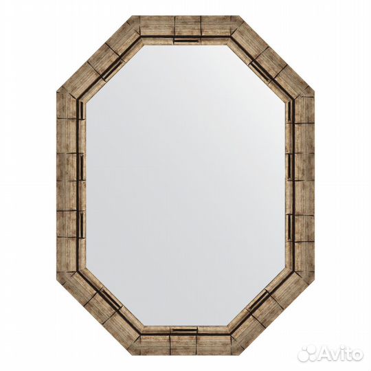 Зеркало Evoform Octagon BY 7127 63x83 серебряный