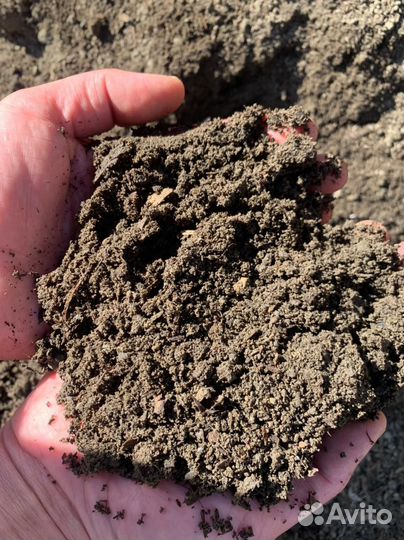 Грунтовая смесь: перегной+грунт+торф в мешках (25
