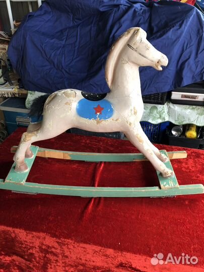 Лошадка качалка СССР