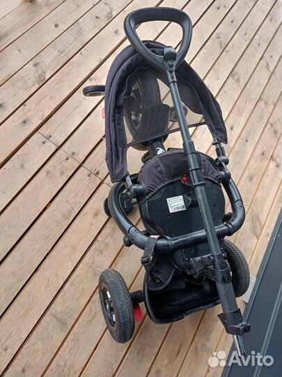 Велосипед коляска с ручкой складной