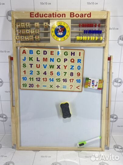 Доска для рисования магнитная, меловая доска