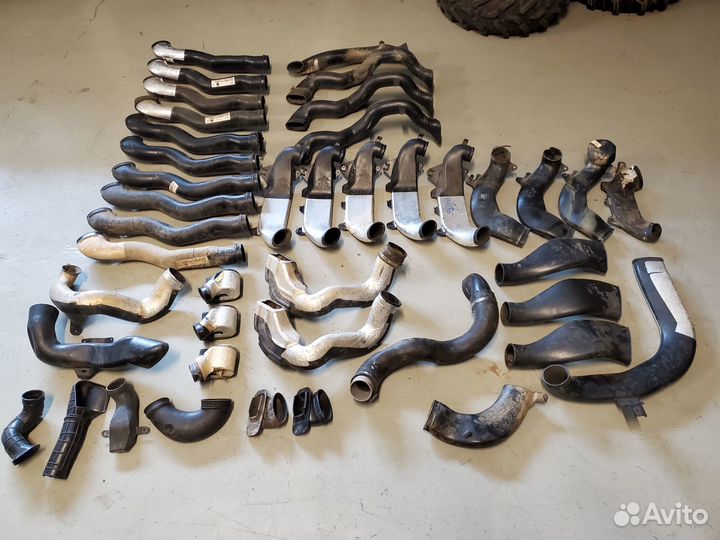 Штатные патрубки двигателя \ вариатора BRP