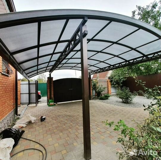 Навес металлический под заказ