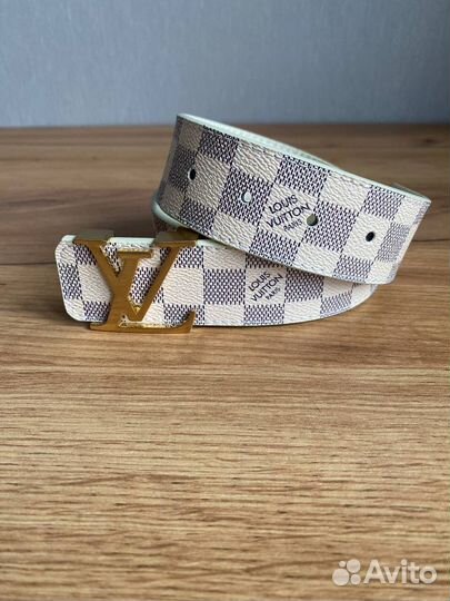 Ремень мужской, женский кожаный Louis Vuitton