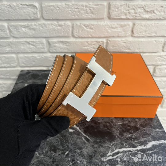 Двусторонний ремень Hermes 105 оригинал