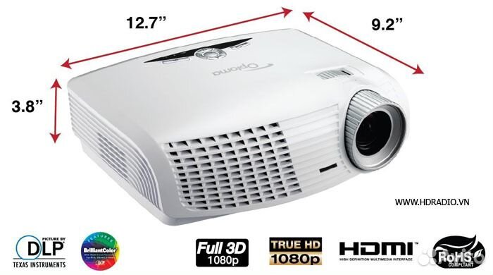 Мультимедиа Проектор 3D Optoma HD25-LV