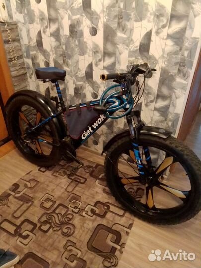 Велосипед фетбайк на литых дисках