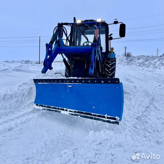 Отвал коммунальный двухсторонний поворотный