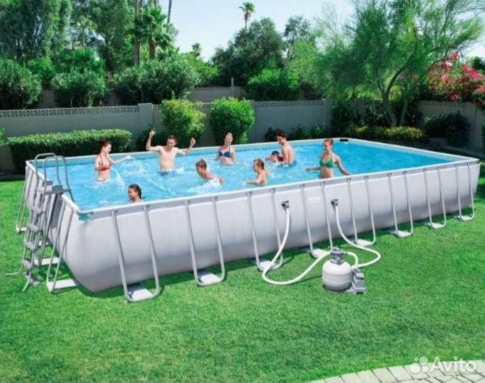 Бассейн Bestway Rectangular 9.56m x 4.88m x 1.32m