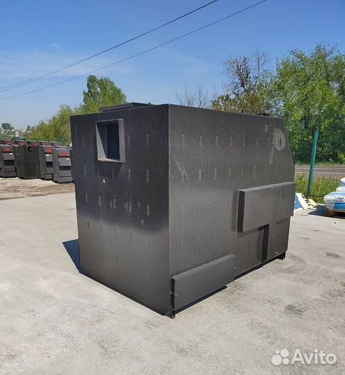 Твердотопливный котел длительного горения