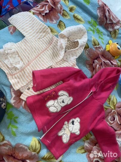 Теплая кофта для девочки