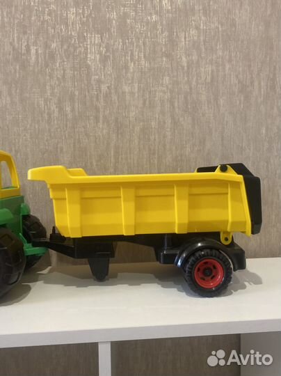 Трактор с телегой Полесье большой